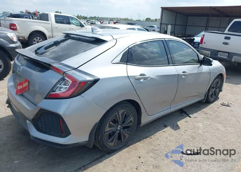 2018 Honda Civic Ex z USA, uszkodzony, nr VIN SHHFK7H5XJU240249